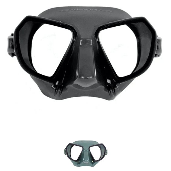 SALVIMAR Noah Masque De Plongée – Faible Volume, Champ De Vision Étendu, Silicone Hypoallergénique